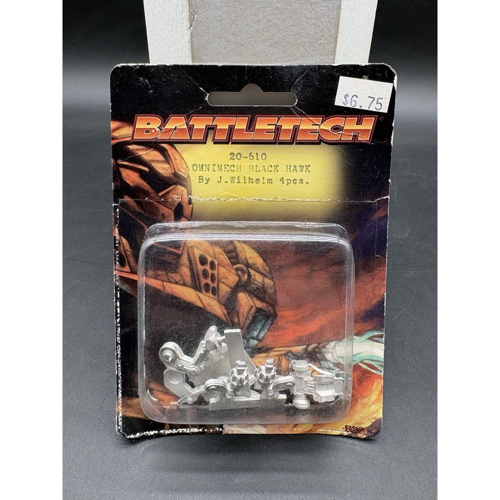 Battletech Metal Miniature 20-610 Omnimech Black Hawk NIB Ral Partha